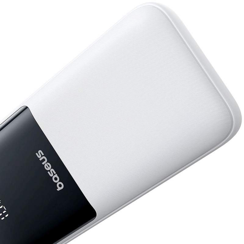 УМБ Baseus 20000mAh Lipow 22,5W PD,QC USB-A,MicroUSB,USB-C In/Out, Built-In Lightning/USB-C cable