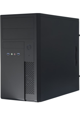 Корпус Chieftec MESH XT-01B-350GPB 350W 2xUSB3.0, mATX, Black