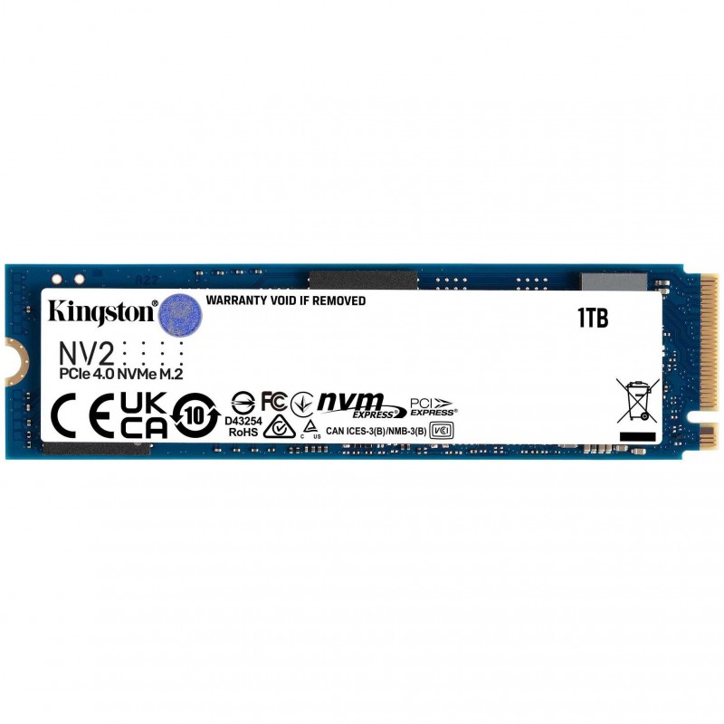SSD 1TB Kingston NV2 M.2 2280 PCIe Gen 4x4 3D NAND, Retail