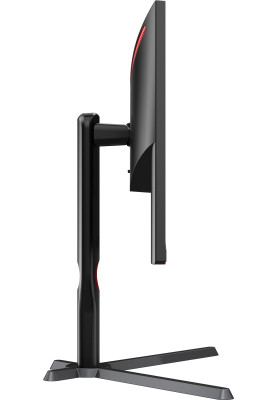 TFT 27" AOC U27G3X/BK, IPS, 160Гц, 1мс, 2хHDMI, 2хDP, HAS, Pivot, чорно-червоний