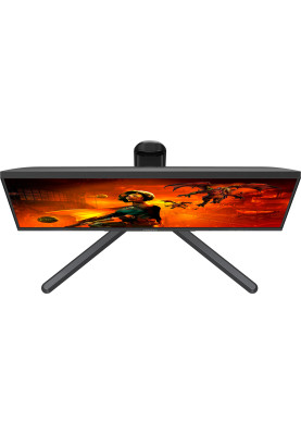 TFT 27" AOC U27G3X/BK, IPS, 160Гц, 1мс, 2хHDMI, 2хDP, HAS, Pivot, чорно-червоний