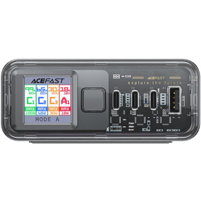Зарядний пристрій 4xUSB 218W (3xUSB-C+USB-A) Gan Z4 Fast Charger Acefast Зарядний пристрій 4xUSB 218W (3xUSB-C+USB-A) Gan Z4 Fast Charger Acefast