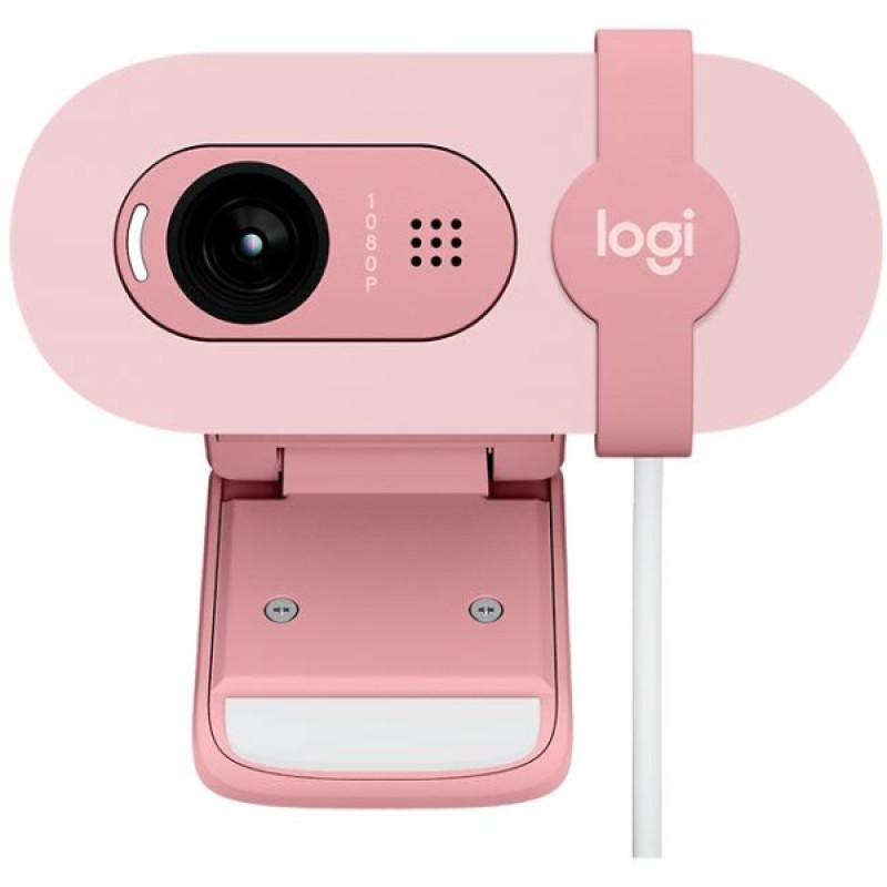 Веб-камера Logitech Brio 100 Full HD Webcam, Rose