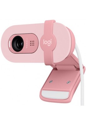 Веб-камера Logitech Brio 100 Full HD Webcam, Rose