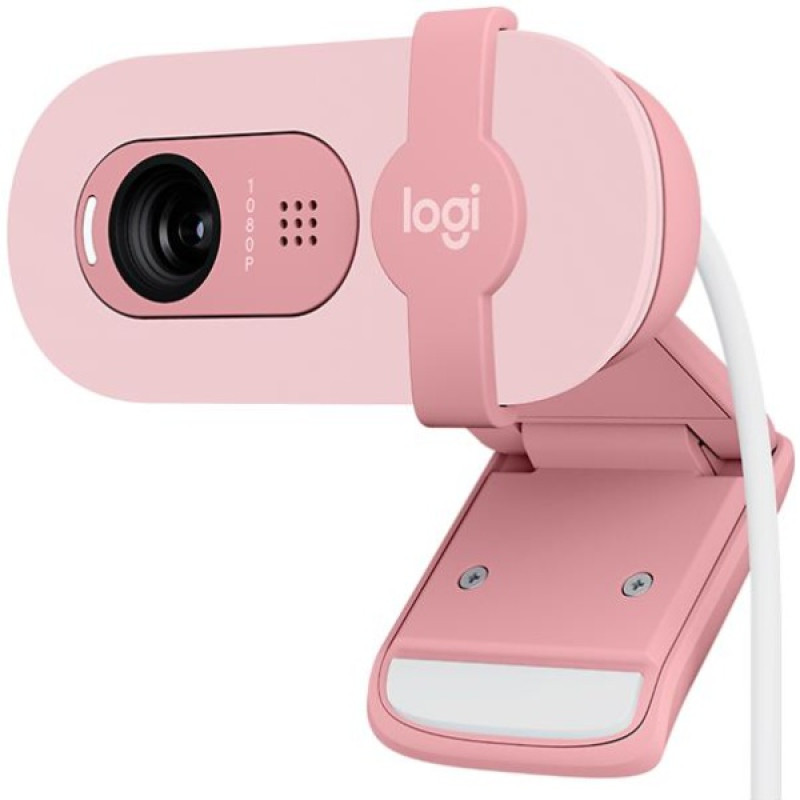 Веб-камера Logitech Brio 100 Full HD Webcam, Rose