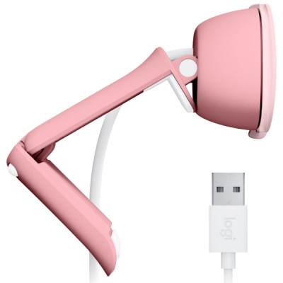 Веб-камера Logitech Brio 100 Full HD Webcam, Rose