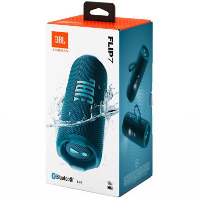 Акустична система JBL Flip 7 Blue JBLFLIP7BLU Акустична система JBL Flip 7 Blue JBLFLIP7BLU