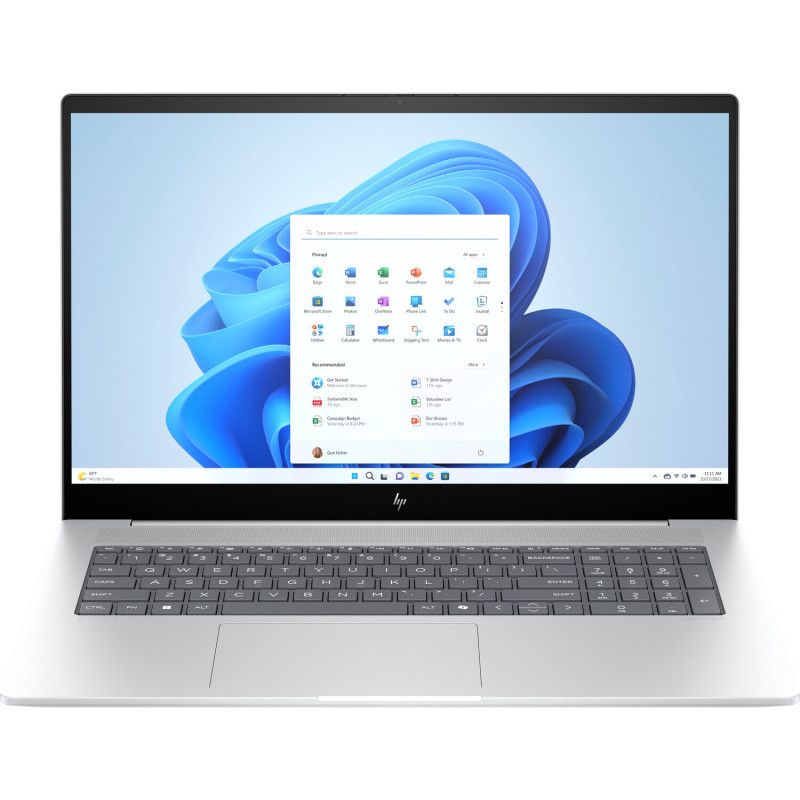 Ноутбук HP Envy 17-da0006ua 17.3"IPS Ts,300n,5MP/Ultra 7-155U (4.8)/32Gb/SSD1Tb/GF RTX 3050,4GB/Підсв/W11H6 (A0NN1EA)