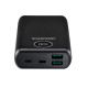 УМБ ADATA 20000 mAh 20W QC 3.0/PD 3.0 USB-C + USB2.0 чорна