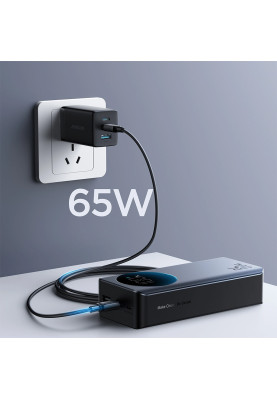 УМБ Joyroom 30000mAh 65W USB-A, 2xUSB-C In/Out,PD,QC3.0 Black