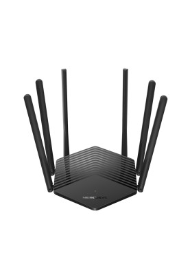 Маршрутизатор Mercusys MR50G, AC1900 1300Mbps (5GHz)+ 600Mbps(2.4GHz), 6 fixed antennas
