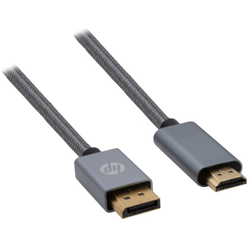 Кабель DisplayPort M - HDMI M 2.0 м, 4K (4090×2160) HP