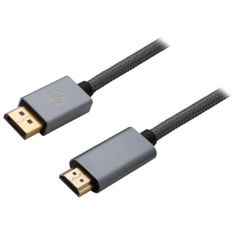 Кабель DisplayPort M - HDMI M 2.0 м, 4K (4090×2160) HP