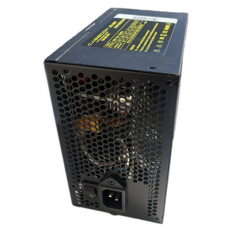 БЖ 600W Casecom, 120mm, 4хSATA, Bulk