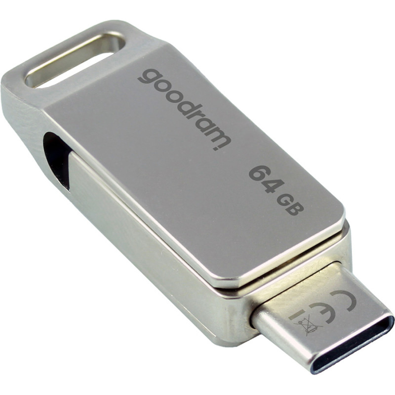 USB Flash GoodRAM 64GB USB 3.2 ODA3 Metal, Retail