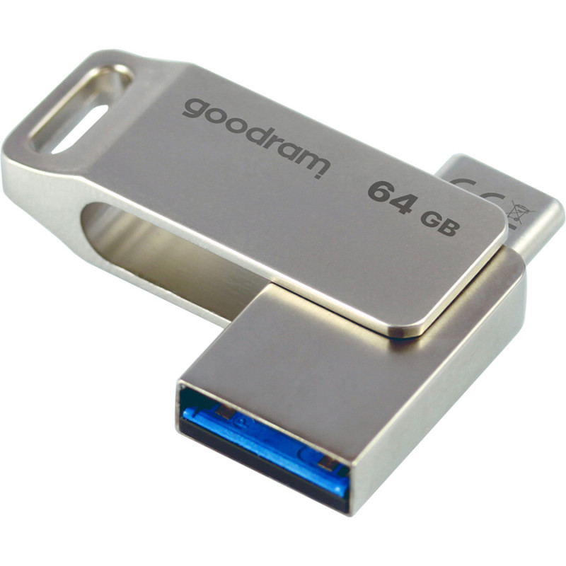 USB Flash GoodRAM 64GB USB 3.2 ODA3 Metal, Retail