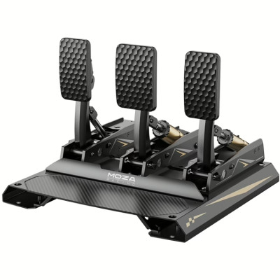 Комплект педалей MOZA CRP2,USB, тензодатчик 200кг, карбонова підставка, чорний