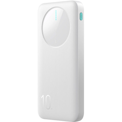 УМБ Joyroom 10000mAh 12W QC, 2xUSB-A, USB-C In/Out White УМБ Joyroom 10000mAh 12W QC, 2xUSB-A, USB-C In/Out White