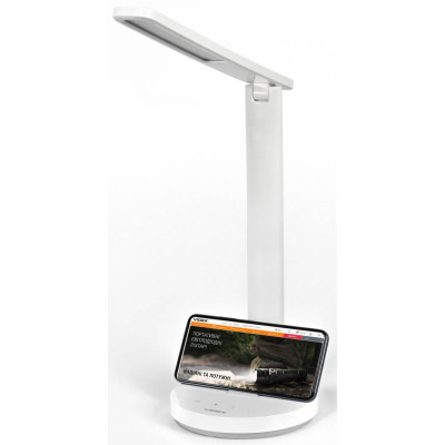 LED лампа настільна з акумулятором VIDEX VL-TF16W 5W 1800-5000K