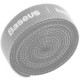 Органайзер проводів BASEUS COLOURFUL CIRCLE VELCRO STRAP 3M, Сірий (ACMGT-F0G)