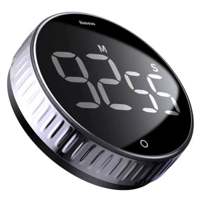 Таймер Baseus Heyo rotation countdown timer з цифровим LED дисплеєм і магнітною основою (ACDJS-01)