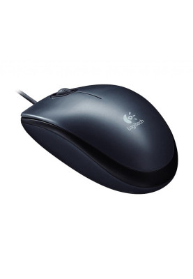 Мишка Logitech M100, 3кн., 1000 dpi, чорна