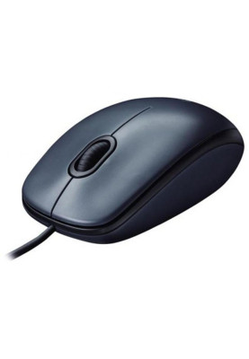 Мишка Logitech M100, 3кн., 1000 dpi, чорна