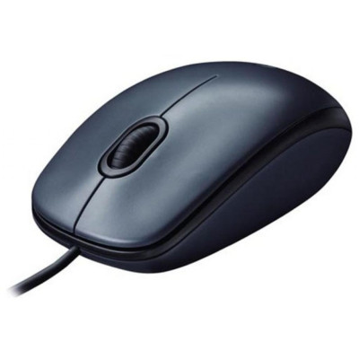 Мишка Logitech M100, 3кн., 1000 dpi, чорна