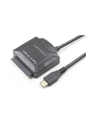 Перехідник USB 3.1 Type-C --> SATA III (F) 2.5"/3.5" 7+15pin з БЖ