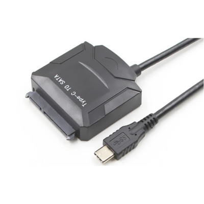 Перехідник USB 3.1 Type-C --> SATA III (F) 2.5"/3.5" 7+15pin з БЖ