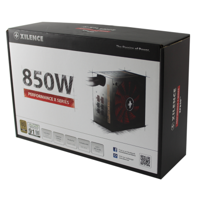 БЖ 850W Xilence XP850MR9 Performance X 80+ Gold, 135mm, Modular, Retail Box