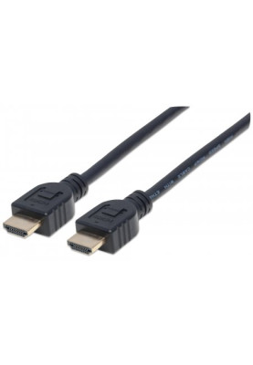 Кабель HDMI M-M, 5.0 м, V2.0, In-wall CL3, HEC, ARC, 3D, 4K, Manhattan