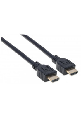 Кабель HDMI M-M, 5.0 м, V2.0, In-wall CL3, HEC, ARC, 3D, 4K, Manhattan