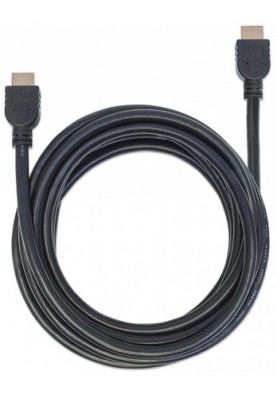 Кабель HDMI M-M, 5.0 м, V2.0, In-wall CL3, HEC, ARC, 3D, 4K, Manhattan