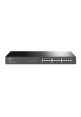 Комутатор TP-Link TL-SG1024, 24-Port Gigabit Switch, для монтажу в стійку