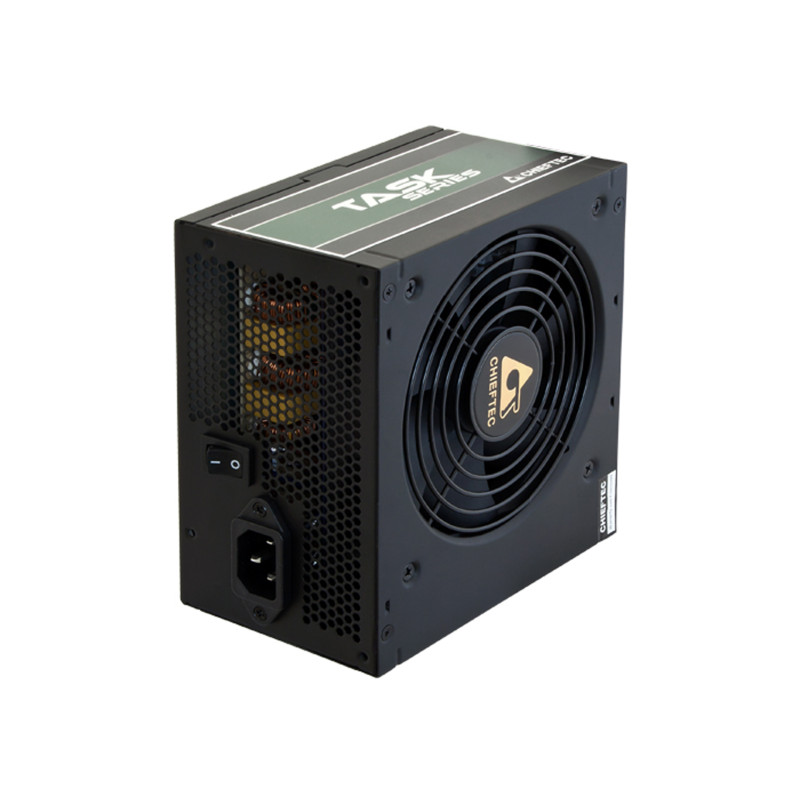 БЖ 400W Chieftec TASK TPS-400S-BULK, 120 mm, 80+ Bronze Bulk