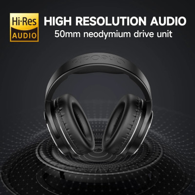 Гарнітура OneOdio Studio Hifi, 3,5мм/6,35мм, Black