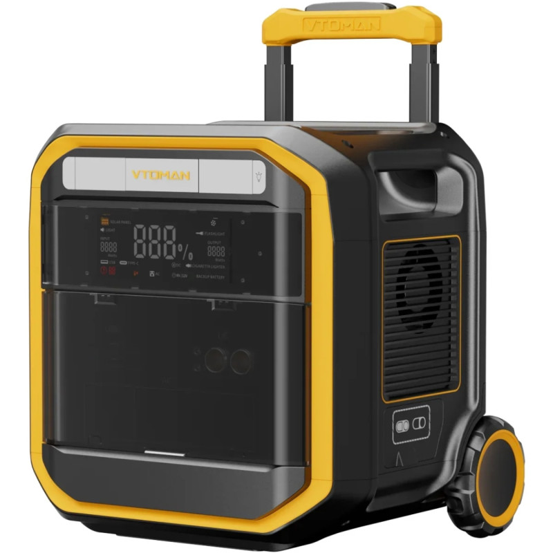 Зарядна станція Vtoman FlashSpeed Pro 3600 (3096 Вт/г) 3600W AC,MPPT,UPS,LiFePo4