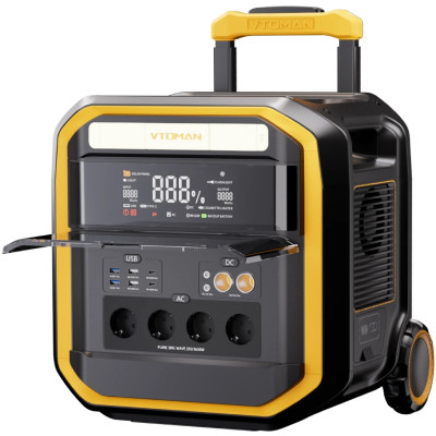 Зарядна станція Vtoman FlashSpeed Pro 3600 (3096 Вт/г) 3600W AC,MPPT,UPS,LiFePo4 Зарядна станція Vtoman FlashSpeed Pro 3600 (3096 Вт/г) 3600W AC,MPPT,UPS,LiFePo4