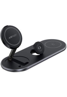 Зарядний пристрій Wireless QI 3in1 15W E19 Qi2 Acefast