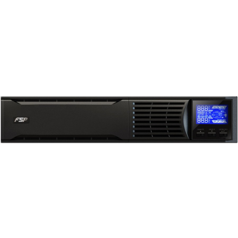 ДБЖ FSP Champ 2 kVA, RM, IEC (CH-1102RS), 2000VA/1800W, Online, IEC*6,CE