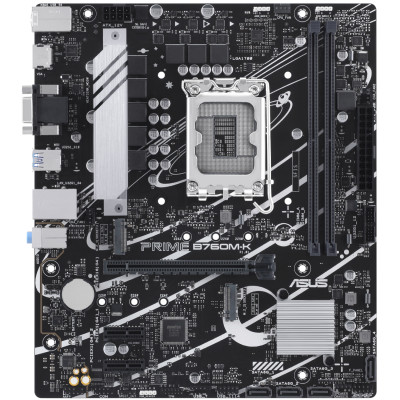 Asus PRIME B760M-K (1700/B760, 2*DDR5, HDMI-VGA, mATX)