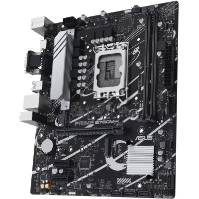 Asus PRIME B760M-K (1700/B760, 2*DDR5, HDMI-VGA, mATX)