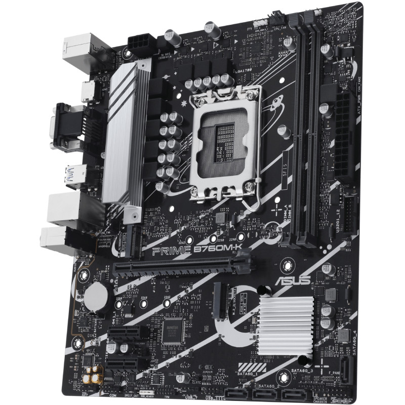 Asus PRIME B760M-K (1700/B760, 2*DDR5, HDMI-VGA, mATX)