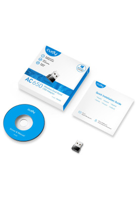 Адаптер WiFi Cudy WU650,AC650 Wi-Fi Mini USB Adapter
