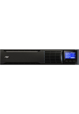 ДБЖ FSP Champ 3 kVA, RM, IEC (CH-1103RS), 3000VA/2700W, Online, IEC*6, CE, W/CSB 12V9AH*6, 6*IEC,
