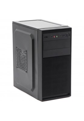 Корпус Casecom GN-1718 500W-120mm USB 3.0 mATX, Black