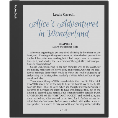 Електронна книжка PocketBook InkPad Eo(PB1042), Mist Grey