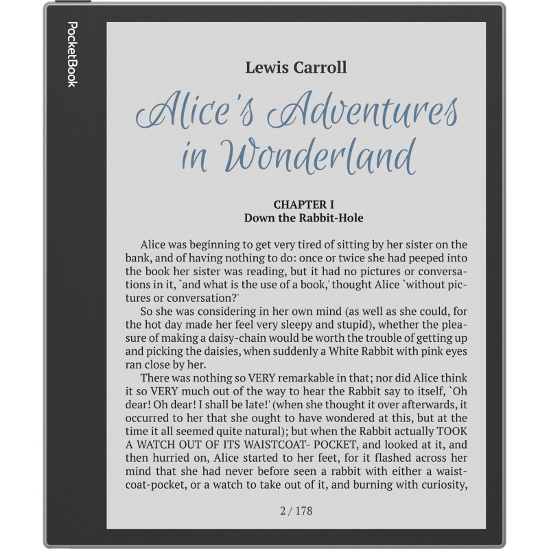 Електронна книжка PocketBook InkPad Eo(PB1042), Mist Grey