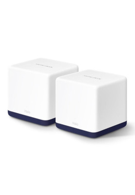 Домашня Mesh Wi-Fi система Mercusys (2шт.компл.) AC1900 Whole-Home Mesh Wi-Fi/3x1000Mbps LAN Por